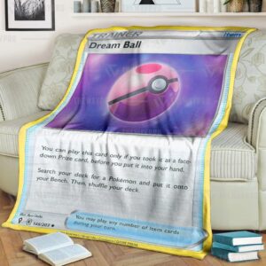 Pokemon Dream Ball Trainer Blanket