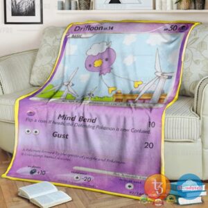 Pokemon Drifloon Pokemon Blanket