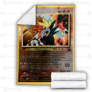 Pokemon Entei Soft Blanket