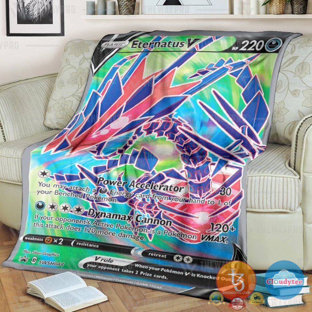 Pokemon Eternatus Blanket Pokemon Eternatus Blanket