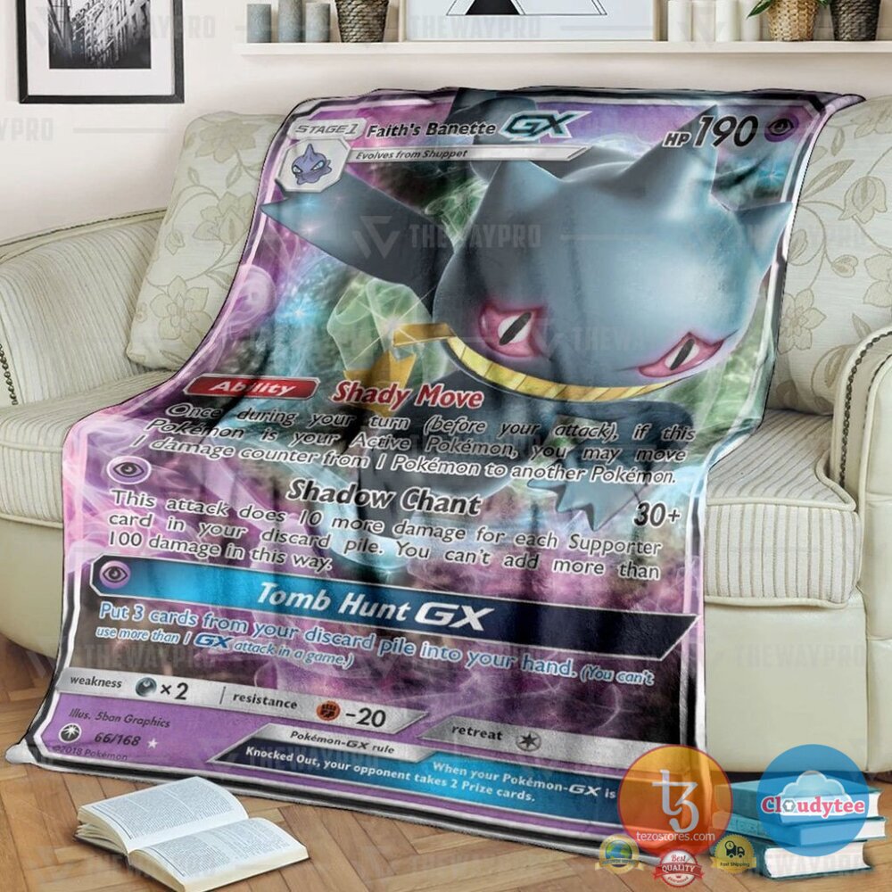 Pokemon Faiths Banette Blanket Pokemon Faiths Banette Blanket