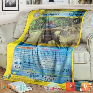 Pokemon Feraligatr Expedition Blanket 2
