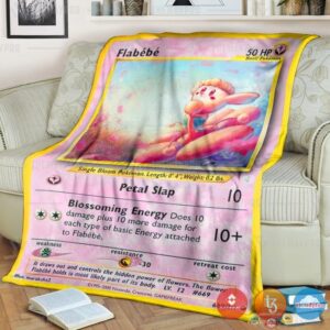 Pokemon Flabebe Blanket