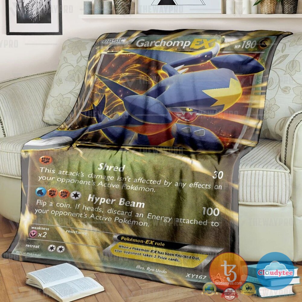 Pokemon Garchomp Ex Xy Promos Blanket Pokemon Garchomp Ex Xy Promos Blanket