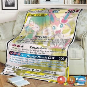 Pokemon Gardevoir And Sylveon Gx Blanket 2