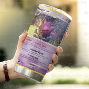 Pokemon Gengar Blanket Quilt Tumbler Rug 4