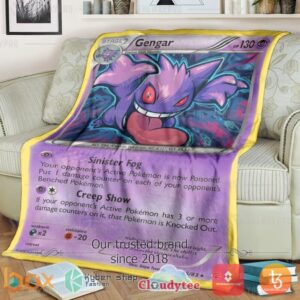 Pokemon Gengar Generations Blanket 3