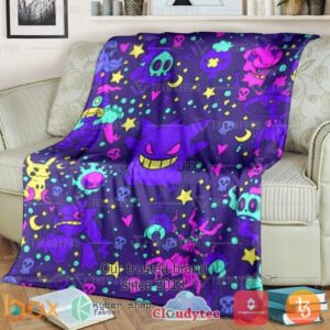 Pokemon Ghost Soft Blanket 2
