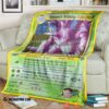 Pokemon Giovannis Nidoking Gym Challenge Soft Blanket