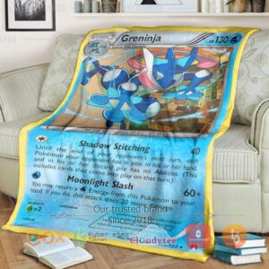 Pokemon Greninja Blanket 2