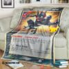 Pokemon Greninja Star Soft Blanket