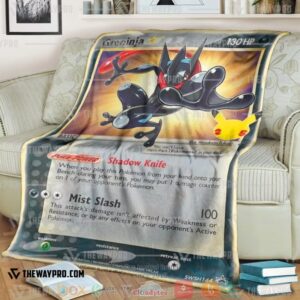 Pokemon Greninja Star Soft Blanket