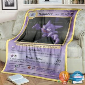 Pokemon Haunter Blanket 2