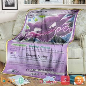 Pokemon Haunter Blanket 4
