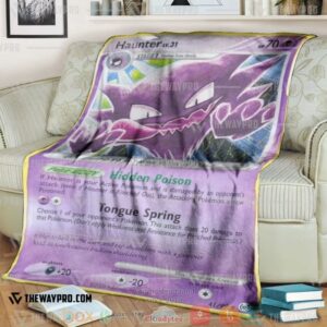 Pokemon Haunter Soft Blanket