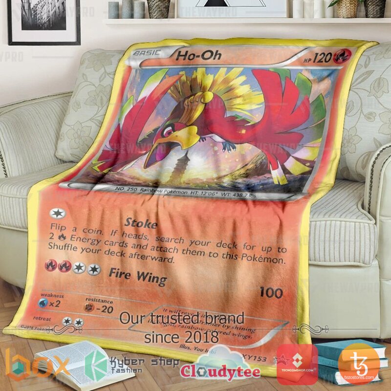 Pokemon Ho Oh Xy Promos Blanket 2 Pokemon Ho Oh Xy Promos Blanket 2