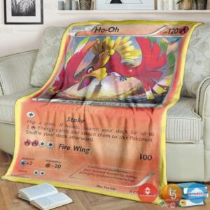 Pokemon Ho Oh Xy Promos Blanket