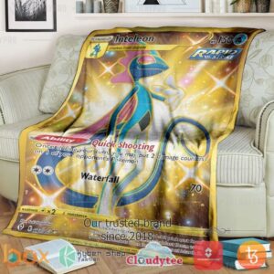 Pokemon Inteleon Evolving Skies Blanket 2