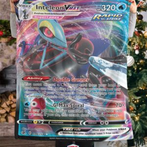 Pokemon Inteleon V Max Rapid Strike Blanket