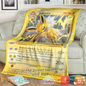 Pokemon Jolteon Blanket 2