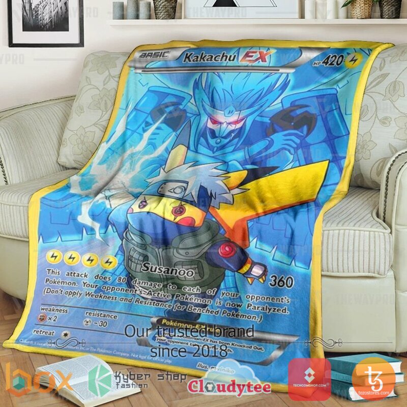 Pokemon Kakachu Blanket Pokemon Kakachu Blanket