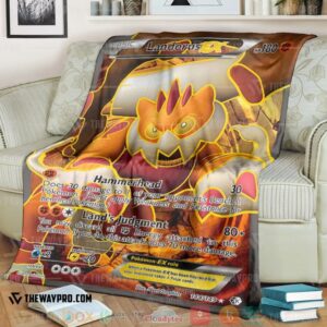 Pokemon Landorus Ex Boundaries Crossed Soft Blanket
