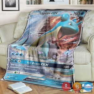 Pokemon Lapras Gx Blanket 2