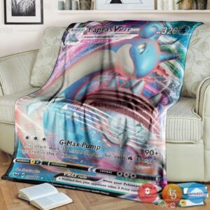 Pokemon Lapras Vmax Blanket 2