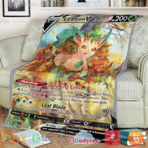 Pokemon Leafeon Blanket 3
