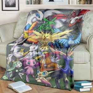 Pokemon Legendary Blanket 3