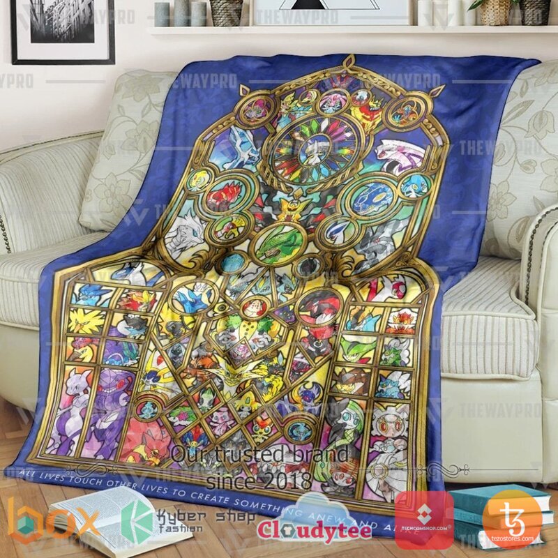 Pokemon Legendary Blanket 4 Pokemon Legendary Blanket 4