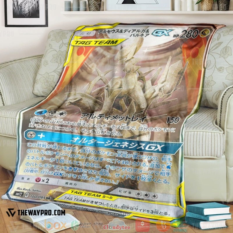 Pokemon Legendary Soft Blanket Pokemon Legendary Soft Blanket