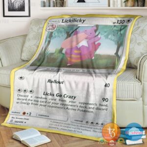 Pokemon Lickilicky Blanket