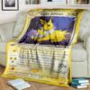 Pokemon Light Jolteon 1St Edition Blanket 2