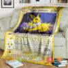 Pokemon Light Jolteon 1St Edition Blanket 3