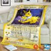 Pokemon Light Jolteon Neo Destiny Blanket 2