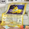 Pokemon Light Jolteon Neo Destiny Blanket 3