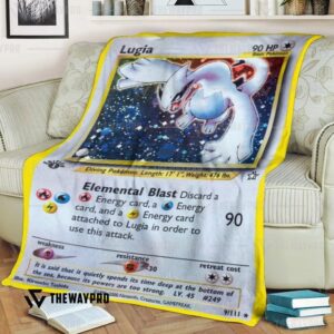 Pokemon Lugia Bedding Set And Quilt Blanket