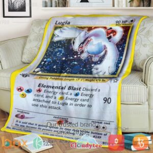 Pokemon Lugia Blanket 2