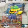 Pokemon Luigi Pikachu Soft Blanket