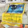 Pokemon Luxray Blanket 2