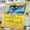 Pokemon Luxray Soft Blanket