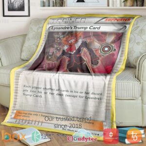 Pokemon Lysandres Trump Card Phantom Forces Blanket 3