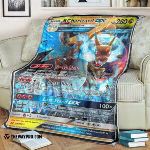Pokemon M Charizard Gx Blanket