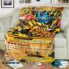 Pokemon M Lucario Furious Fists Soft Blanket