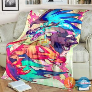 Pokemon Mega Charizard Xy Blanket