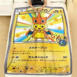 Pokemon Mega Toky Pikachu Soft Blanket