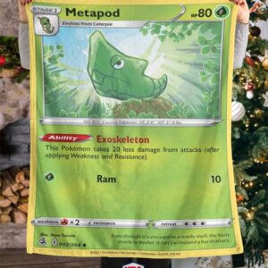 Pokemon Metapod Fusion Strike Blanket