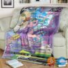 Pokemon Mew V Fusion Strike Blanket