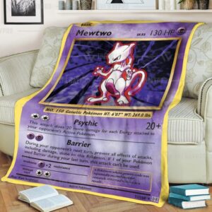 Pokemon Mewtwo Evolutions Blanket 2